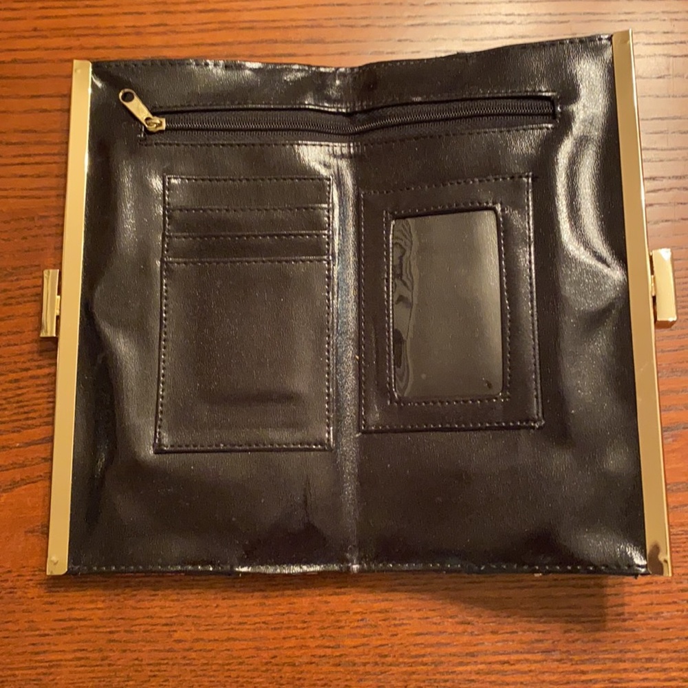 Betseyville by Betsey Johnson snakeskin clutch - Picture 3 of 6